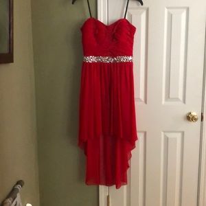 Red prom dress